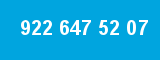 922 647 52 07